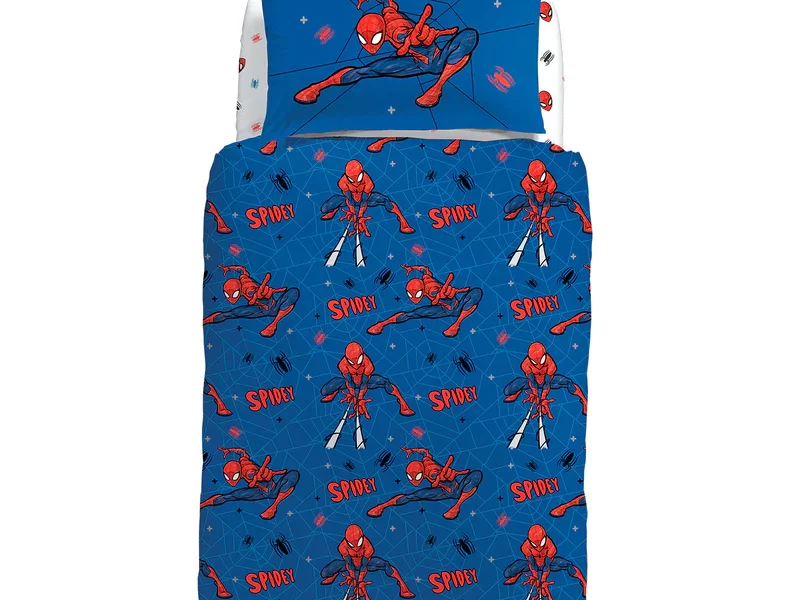 Completo copripiumino Spiderman