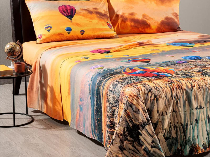 Completo letto fotografico