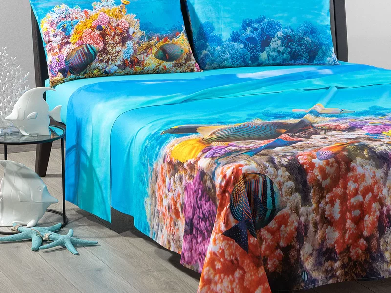 Completo letto fotografico