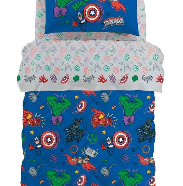 Completo letto Avengers Shield
