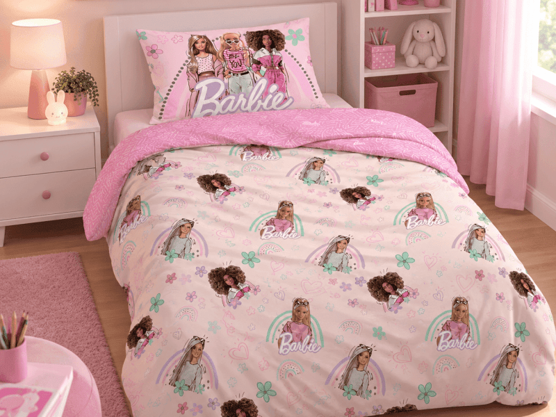 Parure Copripiumino Barbie