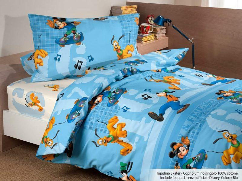 Completo copripiumino Topolino